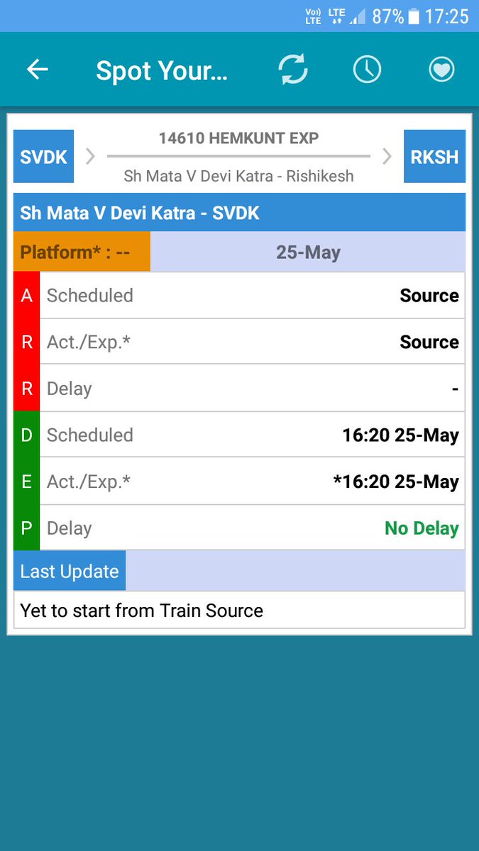 imravikrishan's tweet photo. This delay and No action on such delays makes indian railway pathetic. Train#14610 not start from source even after 1 and more hours and no announcement regarding the delay @RailMinIndia @PiyushGoyal https://t.co/rzgZsXGN4g