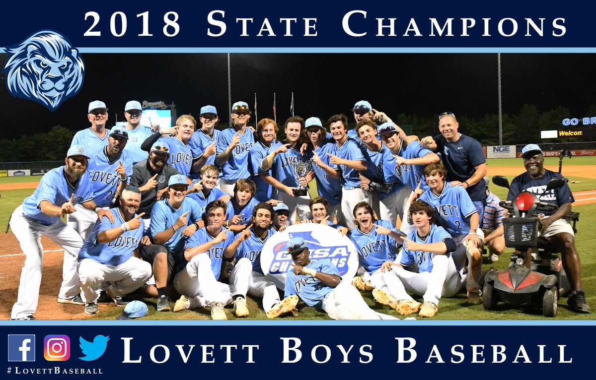 lovettathletics's tweet photo. 🏆 Champions 🏆

#LovettBaseball https://t.co/18w4rOjZng