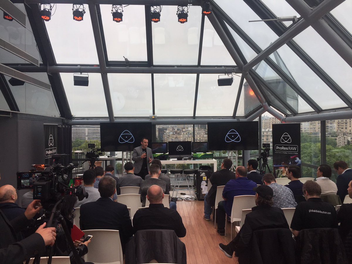 ¡Estuvimos en París en el Atomos ProRes RAW Education Tour!
Con la llegada del ProRes RAW, @Atomos_News plantea cursos gratuitos por todo el mundo para explicar los beneficios de la grabación en este nuevo códec y flujo de trabajo y ofrecer a una experiencia práctica.