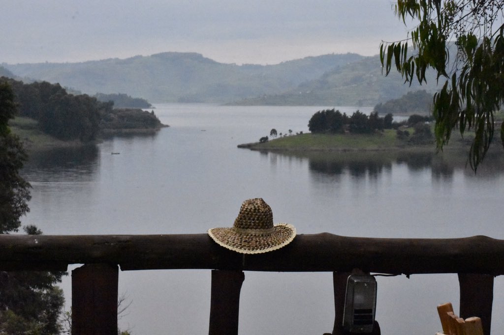 Lake Bunyonyi Eco Resort. Many many thanks for having us. Very comfortable rooms with guaranteed views, your island is beautiful. It was a little chilly but your hospitality kept us warm. 

🚙 Queen Elizabeth National Park , here we come 

#RediscoveringWakanda #UgandaIsLit