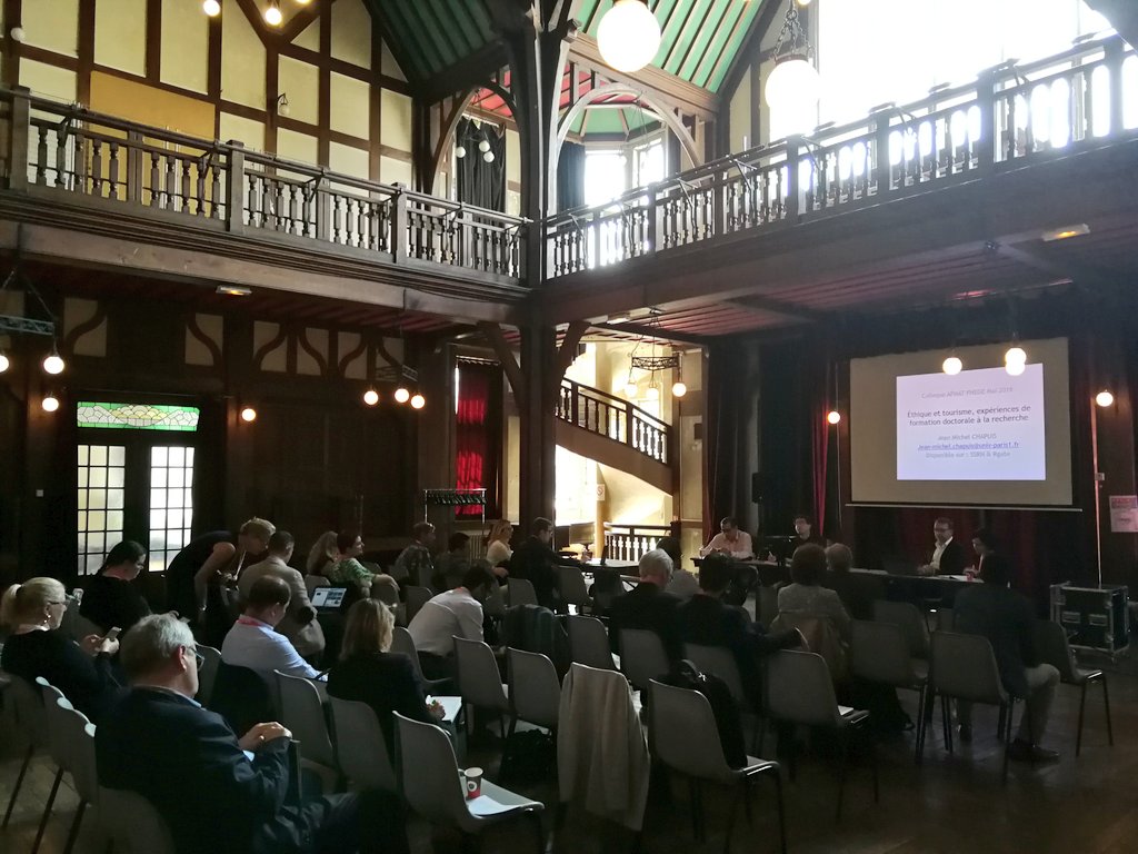 Une belle journée autour de la question de l'éthique et tourisme!
#afmat2018 #citeuniversitaire #paris #managementdutourisme <a href="/AFMaTorg/">AFMaT</a> <a href="/ActuFNEGE/">FNEGE</a>