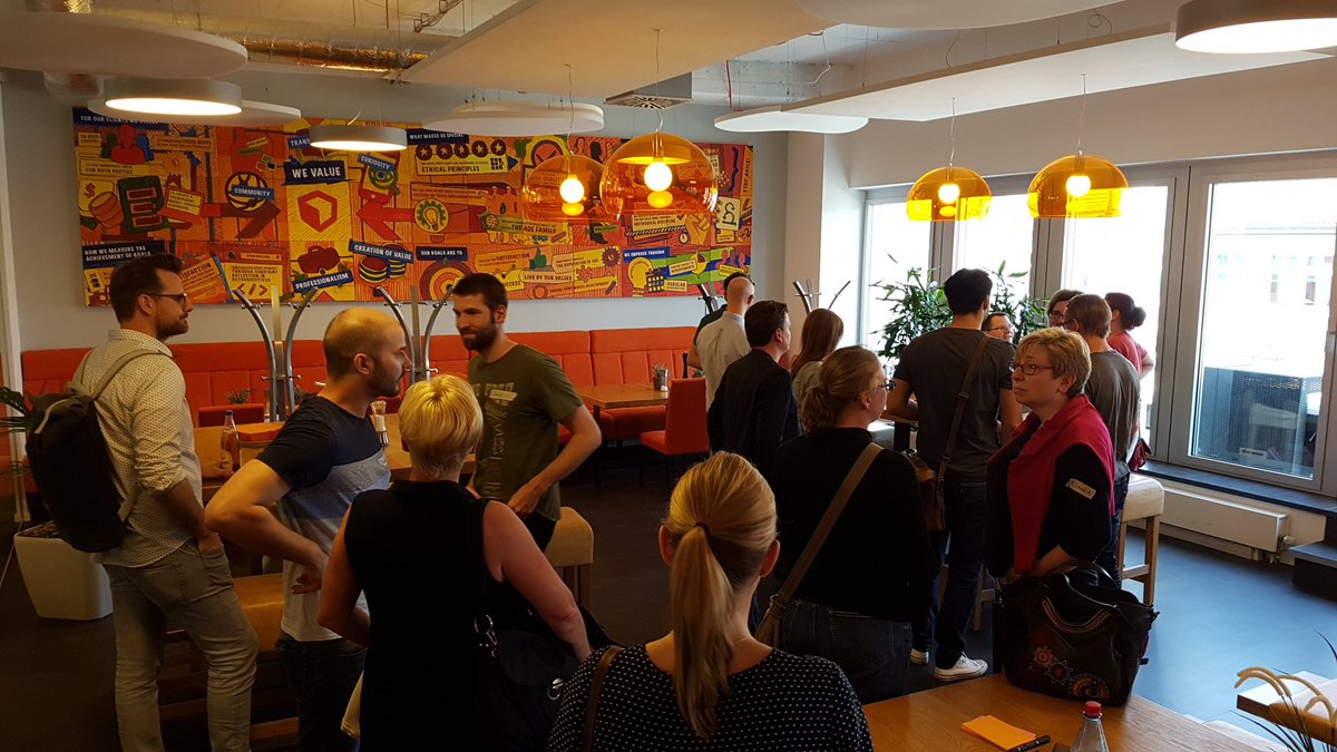 aoepeople's tweet photo. Some impressions of the #Scrum Master Gathering at AOE in Wiesbaden #smg2018 #ScrumMasterGathering https://t.co/uhrmXEaweH