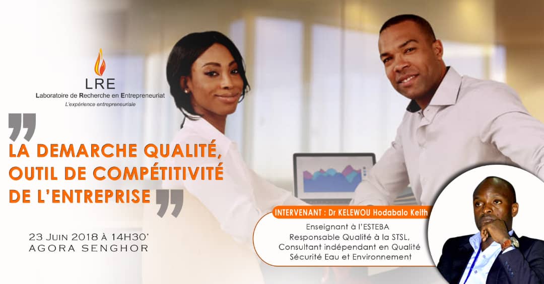 LreTogo's tweet photo. [#LREMeetup] - La demarche #qualité , outil de compétitivité de l' #entreprise 

📆 23/06/2018
🕐 14H30
📍 Agora Senghor

#Entreprenariat #Entreprendre #entrepreneurs #Entrepreneurship #startups

@DogbeVictoire @faiejtogo @madeintogo_com @ImpalaBridge @MPEN_Togo @teksgroupe https://t.co/TBbVKeiTFd