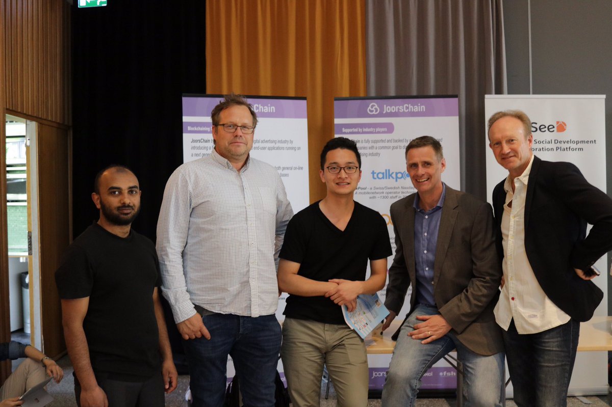 JoorsChain's tweet photo. Carl Aspenberg—CEO and founder of @JoorsChain and our team are attending Dragon Slide: Swedish Business&amp;Career in China organized by Sweden China Startup Forum, come to say hi if you are in KTH!
#SCSF #JoorsChain #kth #SwedenandChina https://t.co/PIoxwO43Fd
