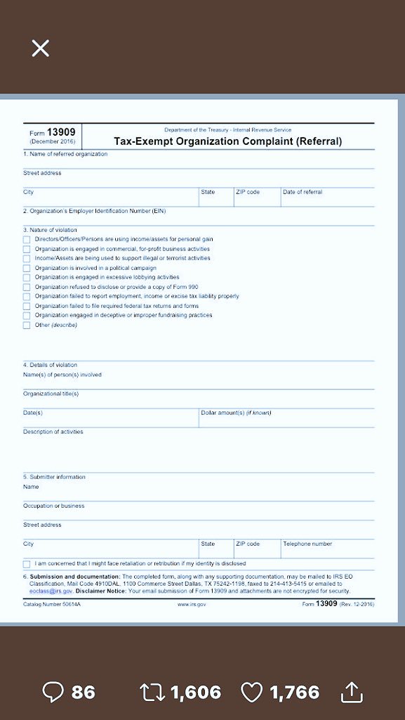 cafebacon007's tweet photo. @fred_guttenberg @pgmckim #FiletheForm. #RemoveNRAexemption https://t.co/rHPdx65uYN
