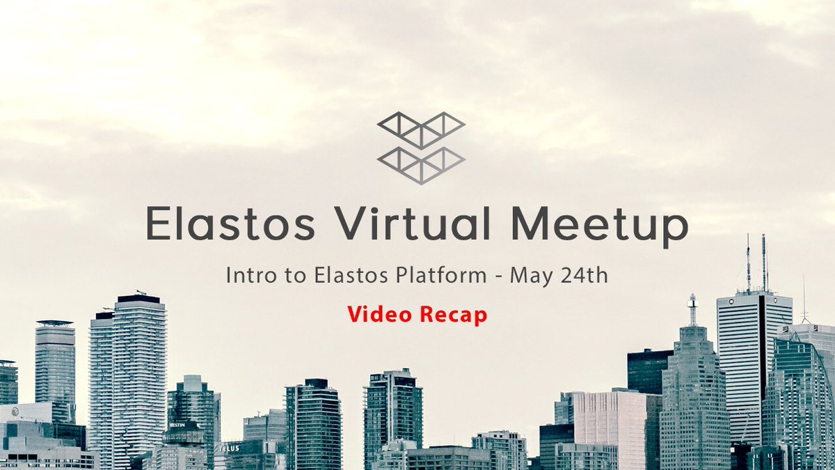 ElastosInfo's tweet photo. Video recap from our second Elastos Virtual Meetup - An introduction into the Elastos Platform #Elastos $ELA #ElastosVirtualMeetup https://t.co/xK1a6sVRfM https://t.co/XQUrckSdIw