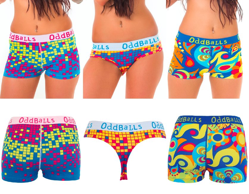 OddBalls on X: Ladies! We now have boxers and thongs online! Order yours    / X