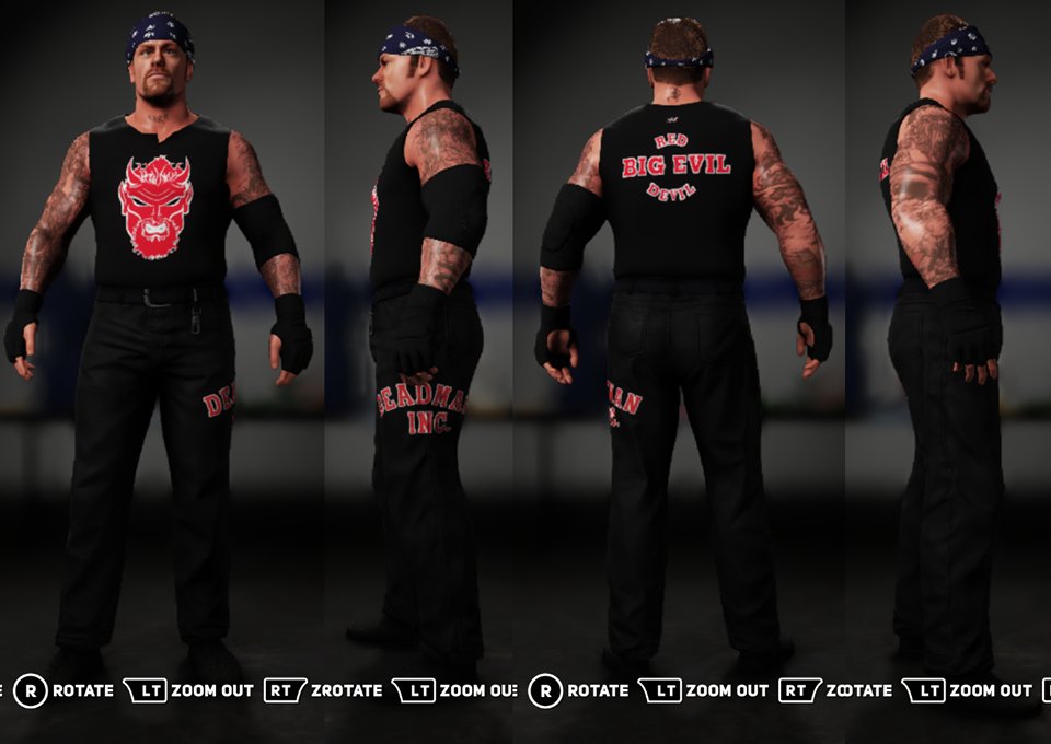 WolfgangJT en Twitter: "Undertaker '02-'03 (Big Evil era) for PS4 ...