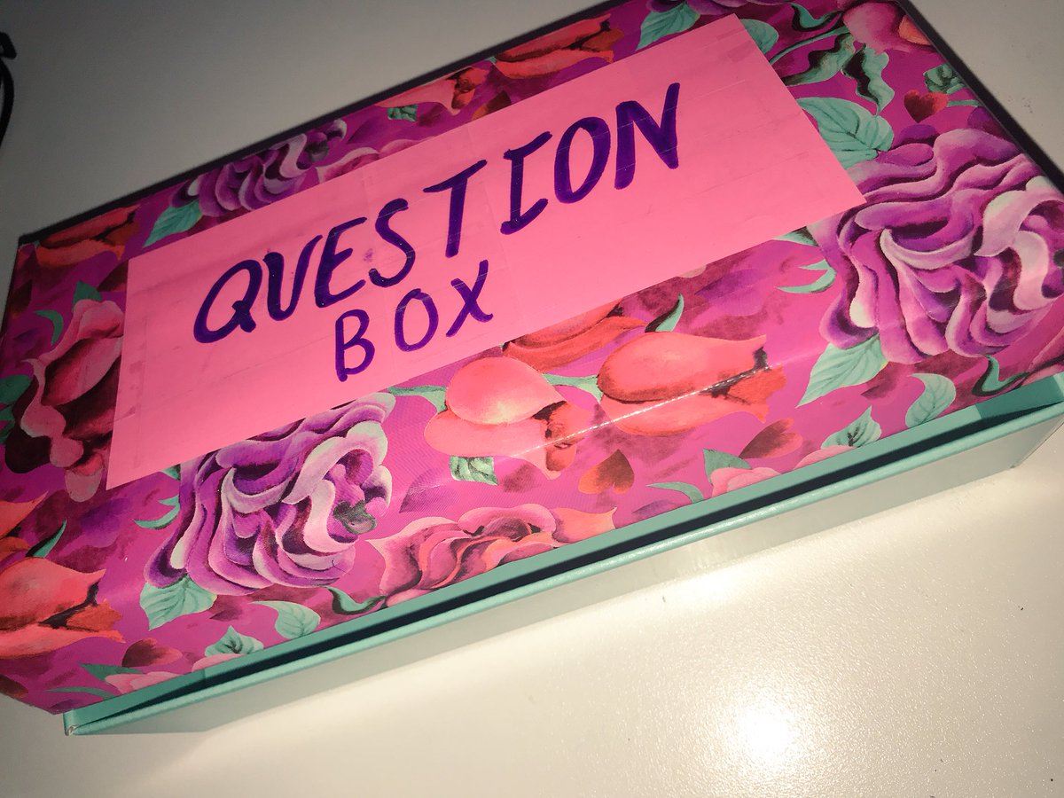 A question box is a great resource in the classroom especially for sensitive topics and issues! #acuedu_P