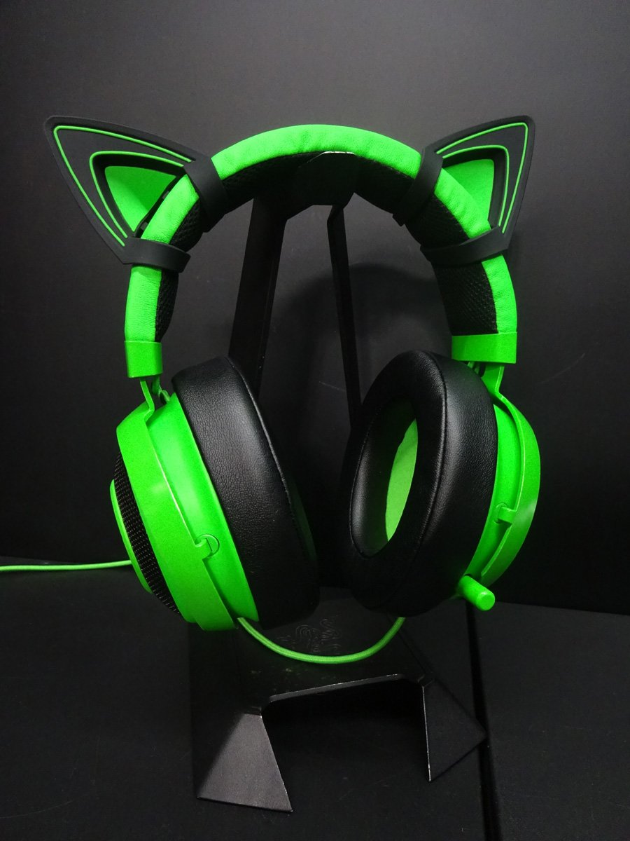 Tsukumo Ex ツクモex No Twitter Razerstore 新製品 ヘッドセット Razerkraken用ネコミミアクセサリー Kitty Ears お待たせしました ついに発売です カラーは Neon Purple Green Quartz Edition の3種類 ネコミミ付けて可愛くなってみませんか