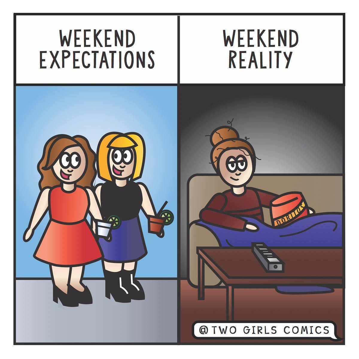 EmmScotty's tweet photo. Can't wait to cancel plans this weekend.... 😴🍕 #TGIF 

#weekend #toronto #FridayFeeling #couchpotato #Netflix https://t.co/NfLEwKycQ9
