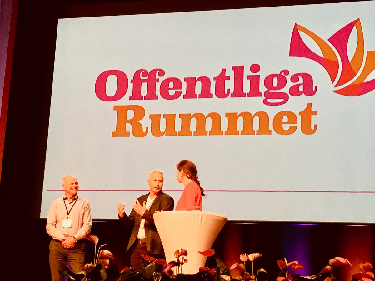 Kennystolpe's tweet photo. Avslutning för offentliga rummet #offrum Tore Johnsson från @vgregion och Karl Fors @itkalle från Väskom sammanfattar intrycken. https://t.co/VGSeJ6sERd