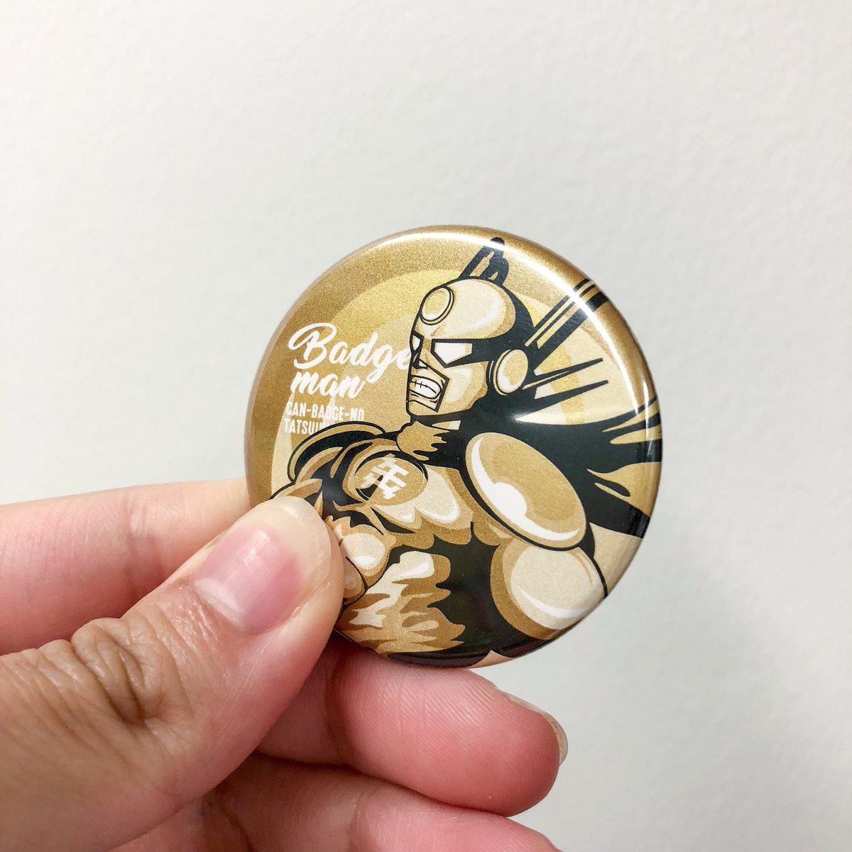 缶バッジの達人 公式 缶まつり開催中 Twitterissa ゴールドバッジ作ってみた とてもお高い印刷機が必要なのでサイトで取り扱い予定はないのですが ゴールドバッジ作ってみました とてもキレイで感動 現状の弊社機械ではこの色味は表現できません