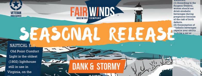 FairWindsBrew's tweet photo. Today’s the day - stock up on Dank & Stormy for the holiday weekend. Doors open at 2pm #getdank #beer #craftbeer #veteranowned #drinklocal #friday #Lorton https://t.co/O1VmlaowTG
