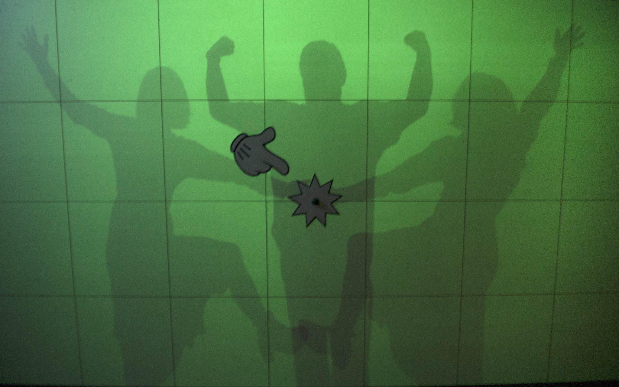 Lucky Luke shadow wall
