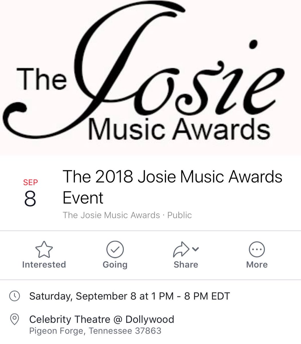 I’m so excited to announce that I have been nominated for Female Rising Star for this years @josiemusicaward There were 13,000 submissions! I feel so blessed! Thank you all for the support! #RisingStar #countrymusic #Awards #nomination #thankyou #supportindieartist