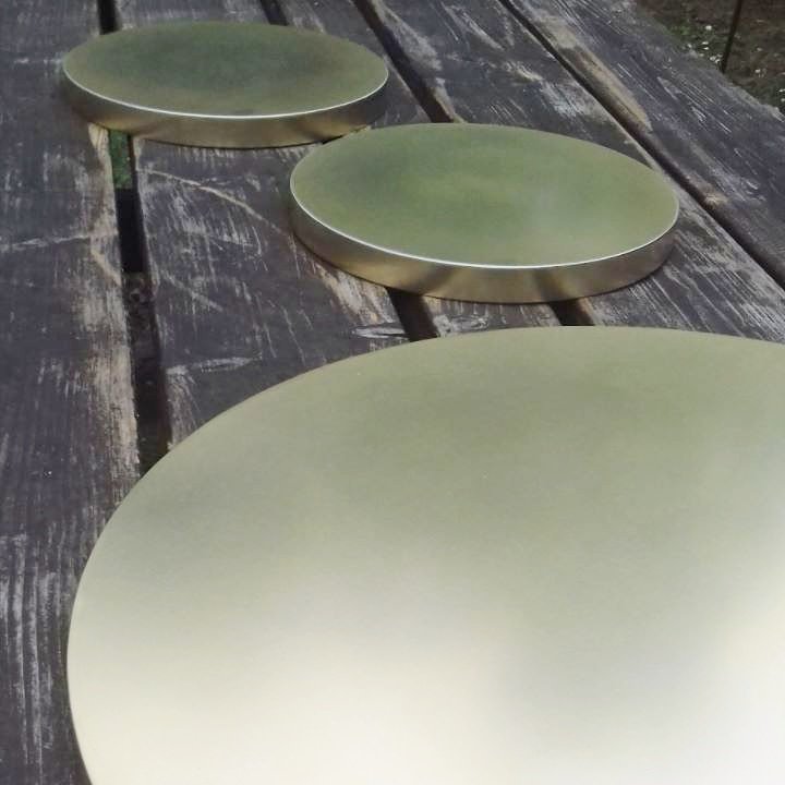 ModumWorktops's tweet image. Gorgeous brass hadcrafted radious table tops comitioned by designresourceinteriors.com yet to be part of something great!
#ModumWorktops #brass #radioustable #roundtable #custommadefurniture #unique #kitchen #brassideas #homeideas #followus