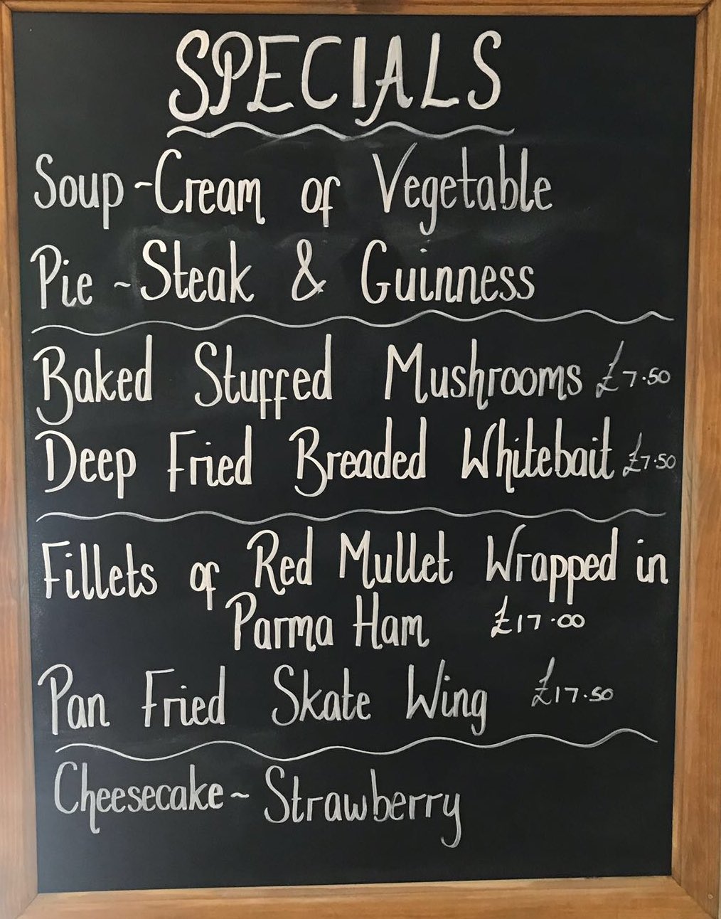 The Rose Shenfield on Twitter "Specials!🍽🍷…