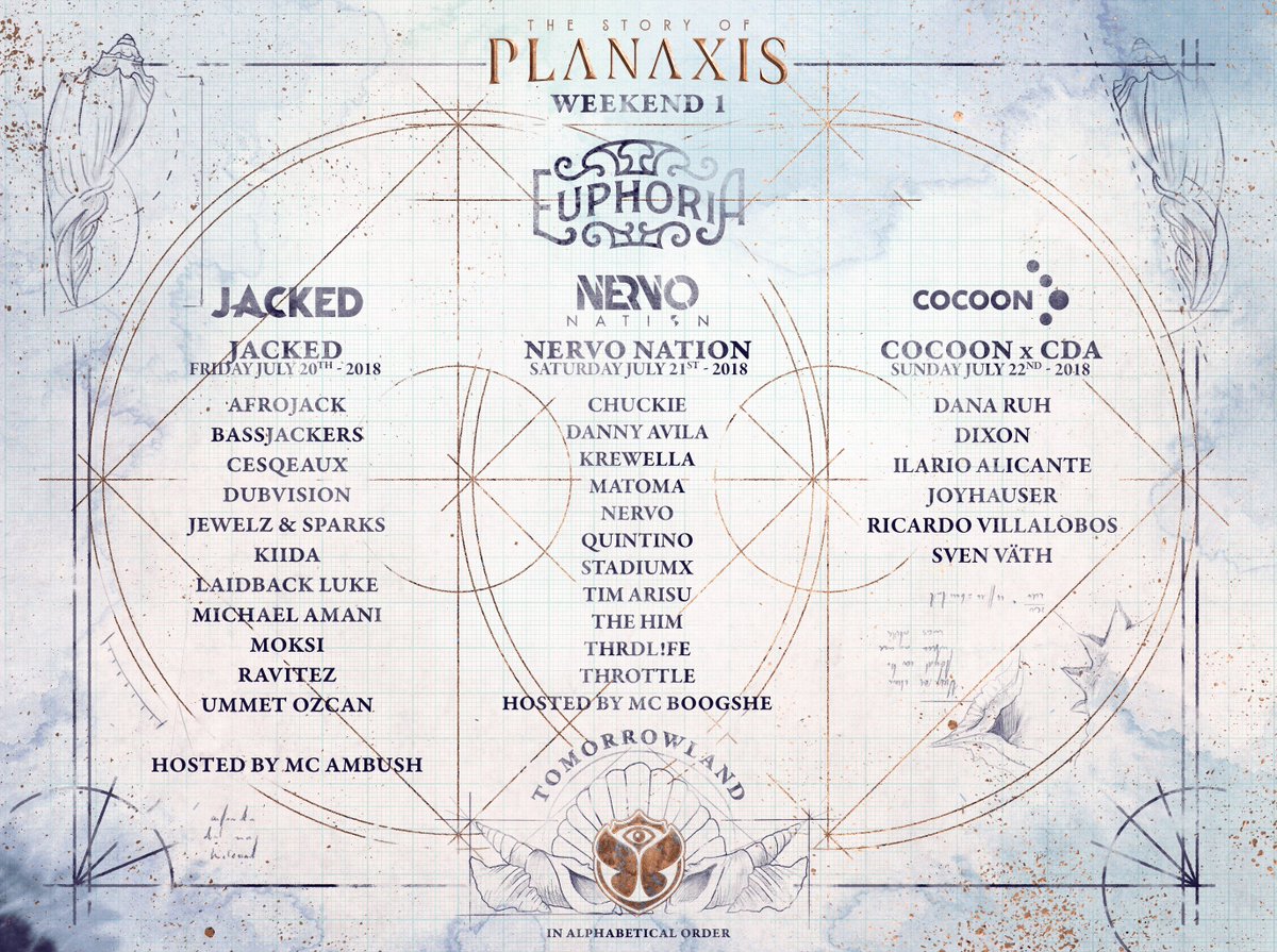 tomorrowland's tweet photo. Behold, the magnificent performers for the Organ of Harmony and Euphoria stage... https://t.co/NhtRYWKEN2