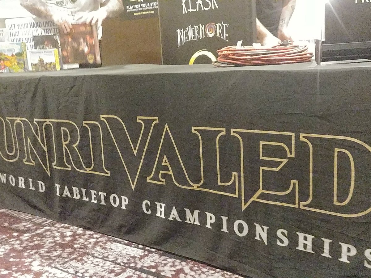 Unrivaled World Tabletop Championships tweet media