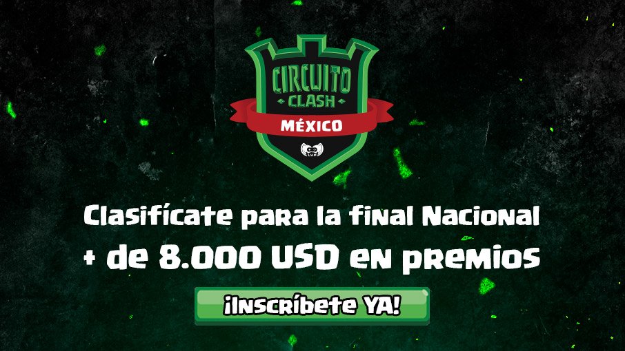LVPlatam's tweet photo. 🚨 ¡Noticia de última hora para los jugadores de #ClashRoyale! 🚨

Llegan los nuevos Circuitos Clash a @LVPar🇦🇷,@LVPcol🇨🇴 y @LVPmex🇲🇽. Demuestren su talento y compitan por más de 8.000 USD en premios.

Fechas, reglamento e inscripciones en:
👉 https://t.co/W3EvZSvedZ https://t.co/OhNf1bgzS0