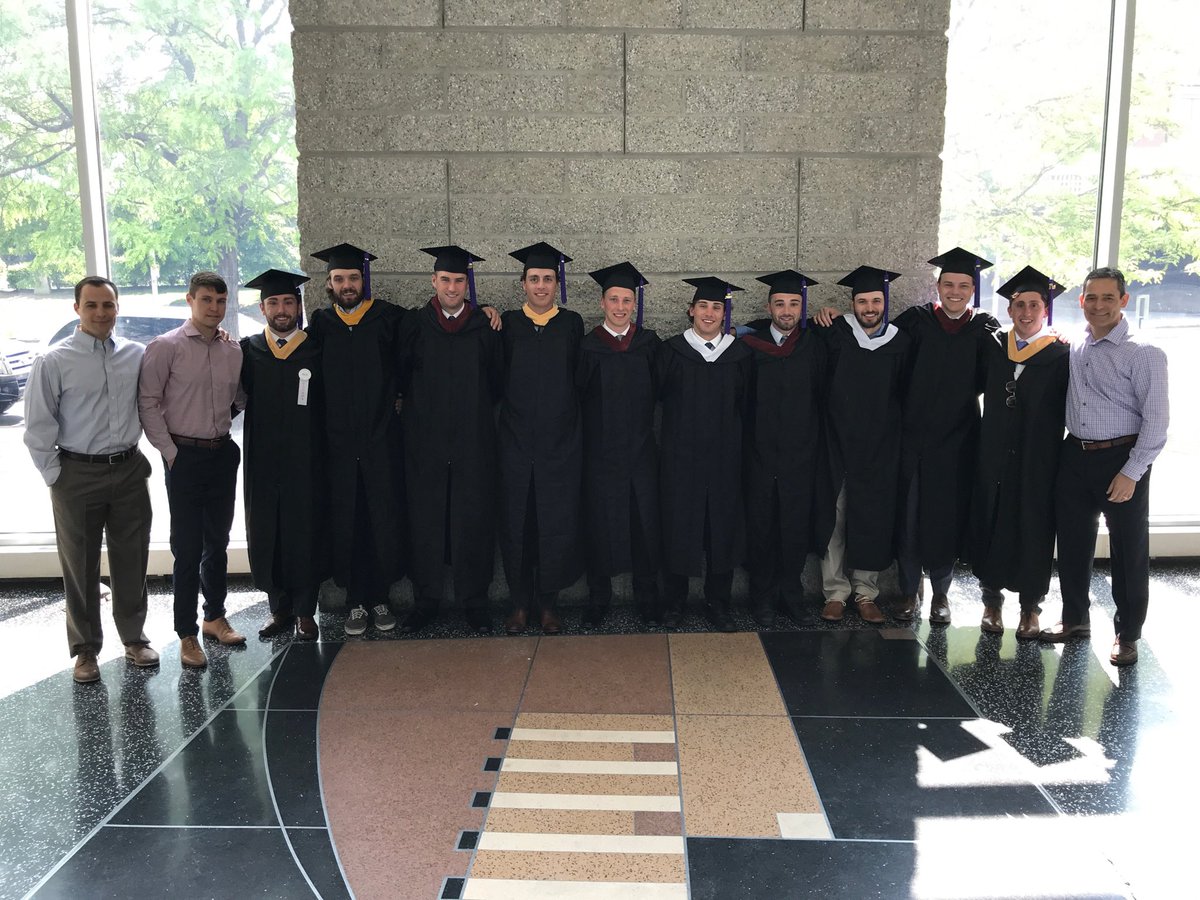 DavidBerard30's tweet photo. Congratulations to the Class of 2018. Thank you for all of your efforts in the classroom, on the ice and in the community. You made our program better. Best of luck in the future. #foreverasader https://t.co/XBnuO4958f