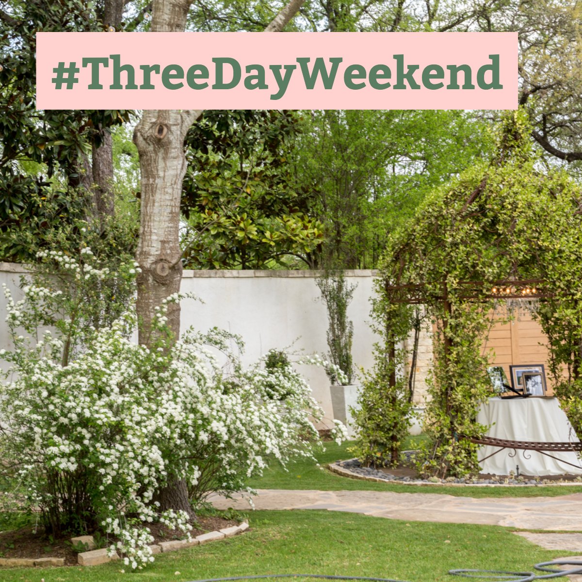 HummingbirdATX's tweet image. It's wedding season and summer is quickly approaching! What are your plans for the weekend?