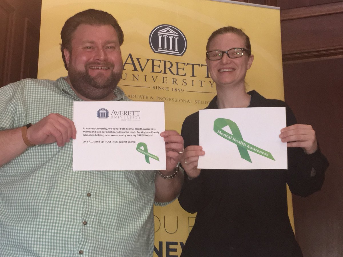 StephanieMLowe1's tweet photo. Averett University GPS Student Services Team is supporting Rockingham County Schools in RCS Mental Health Awareness Day! Thank you! #standupagainststigma @RCS_NC @ncschoolpsy @AverettU1859 https://t.co/EIG5x3CDGV