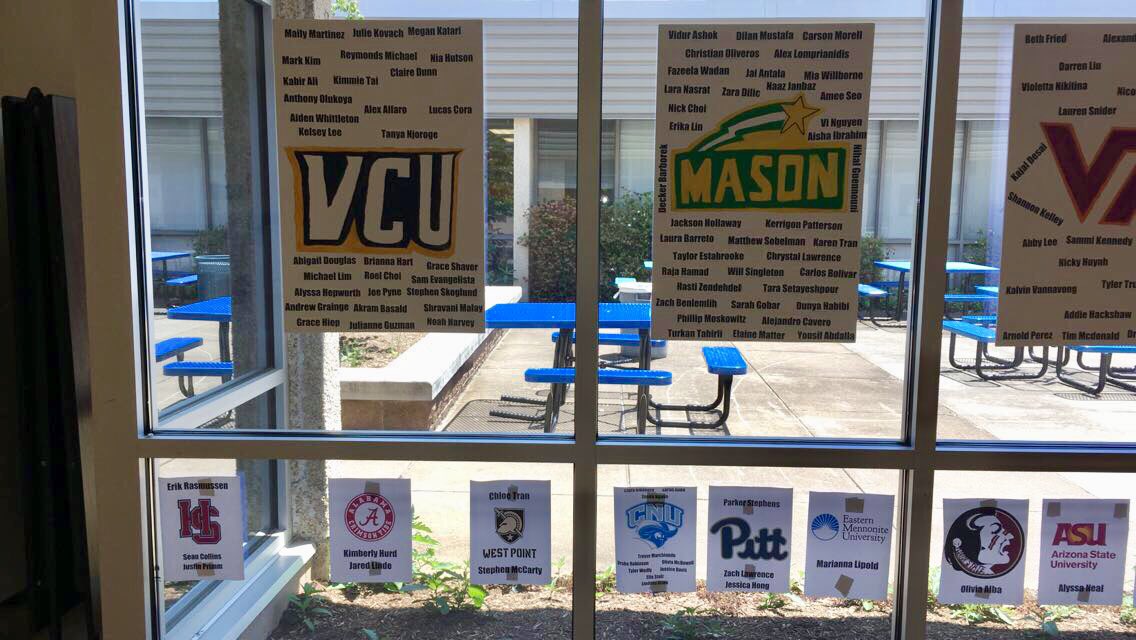 FHSRebels2018's tweet photo. Stop by the commons to see where your fellow Rebels will be next year! 1 week left!!! 🦁🎓 https://t.co/4j5SxPzCzR