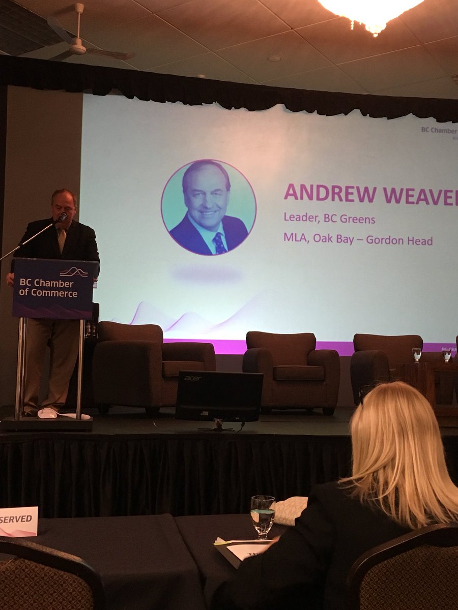 KimberleyCofC's tweet photo. Interesting presentation from Dr Andrew Weaver at the BC Chamber AGM. ##rockymountaineer #Partyintheloops https://t.co/3MZKc0SA1F