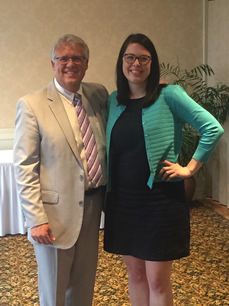 TheRugbyRaider's tweet photo. Congratulations to the Henderson County Teacher of the Year, Katie McCrary!!! #WeAreRugby https://t.co/n0aI17GGiZ
