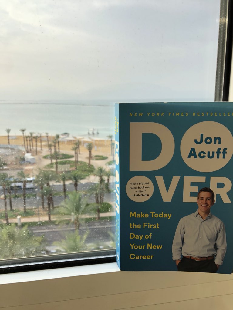 stevejnorman's tweet image. A friend gave me #DoOverBook before this trip. Started at O’Hare, read some more at the Dead Sea and just finished it here in Jerusalem. Thanks @JonAcuff! “Apparently, I can” is exactly what I needed to hear in this season.
