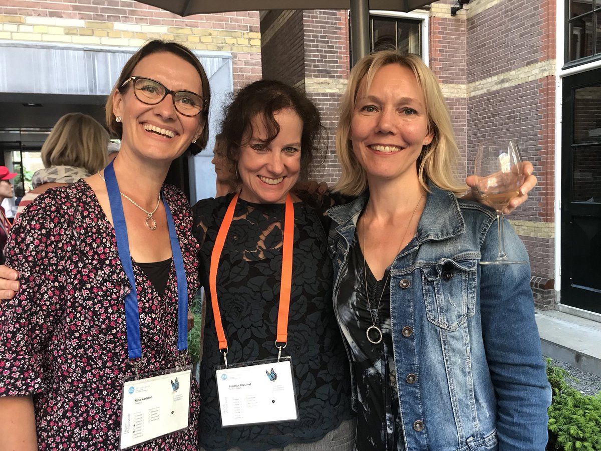 A great day at the IEA European Enneagram Conference in Amsterdam with many brilliant people there, like Beatrice @chestnut_group @_ninakarlsson #enneagram #coaching #energycoaching #leadership