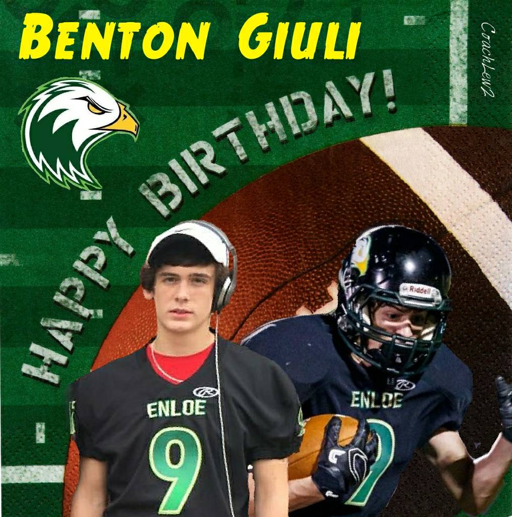 Happy Birthday to our own Benton Giuli a.k.a Jordy Nelson  