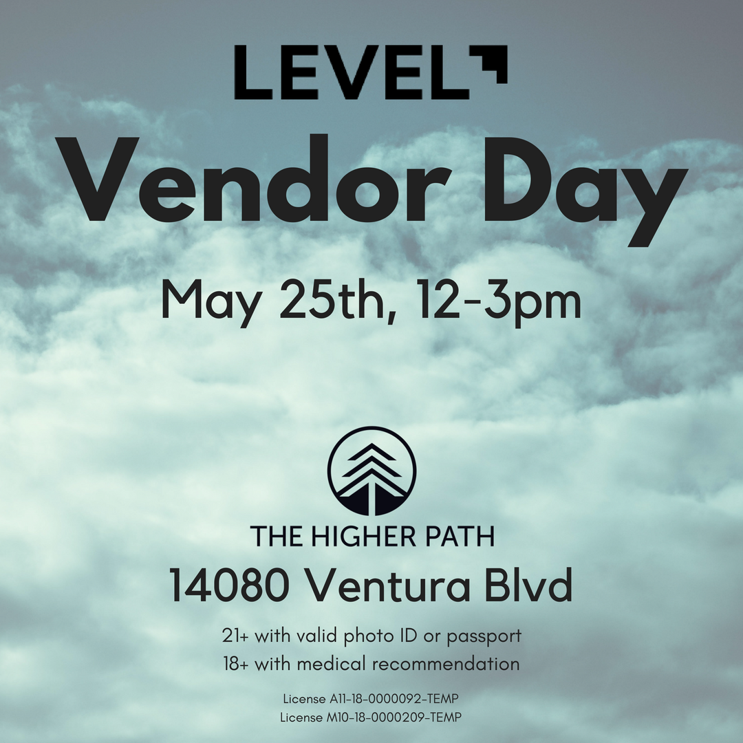 TheHigherPathLA's tweet photo. .@levelblends is on a mission to create cannabis products that empower people to live healthier, happier &amp; more enjoyable lives! Stop by #TheHigherPath between 12-3pm TODAY to learn more &amp; save on all #LevelBlends products✨ https://t.co/UYwV30ri4T