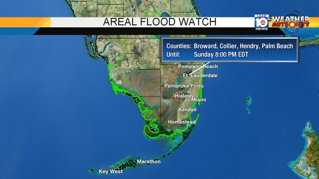 Local 10 WEATHER ALERT - Areal Flood Watch issued for the highlighted areas. More info bit.ly/krCDQ?utm_medi… https://t.co/XcqVoO1vW1