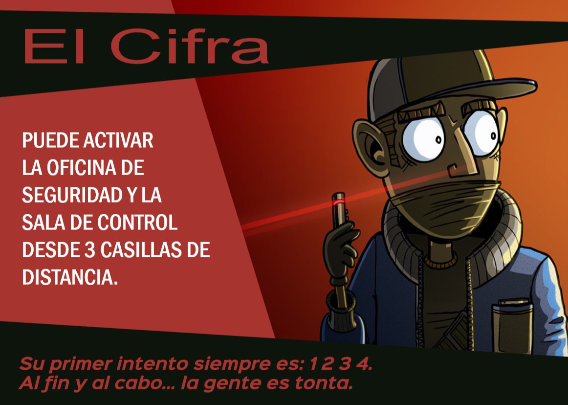 MuseumRush_ESP's tweet photo. Ladrones de Museum Rush 05 / El cifra https://t.co/aK2TfiMd1V
