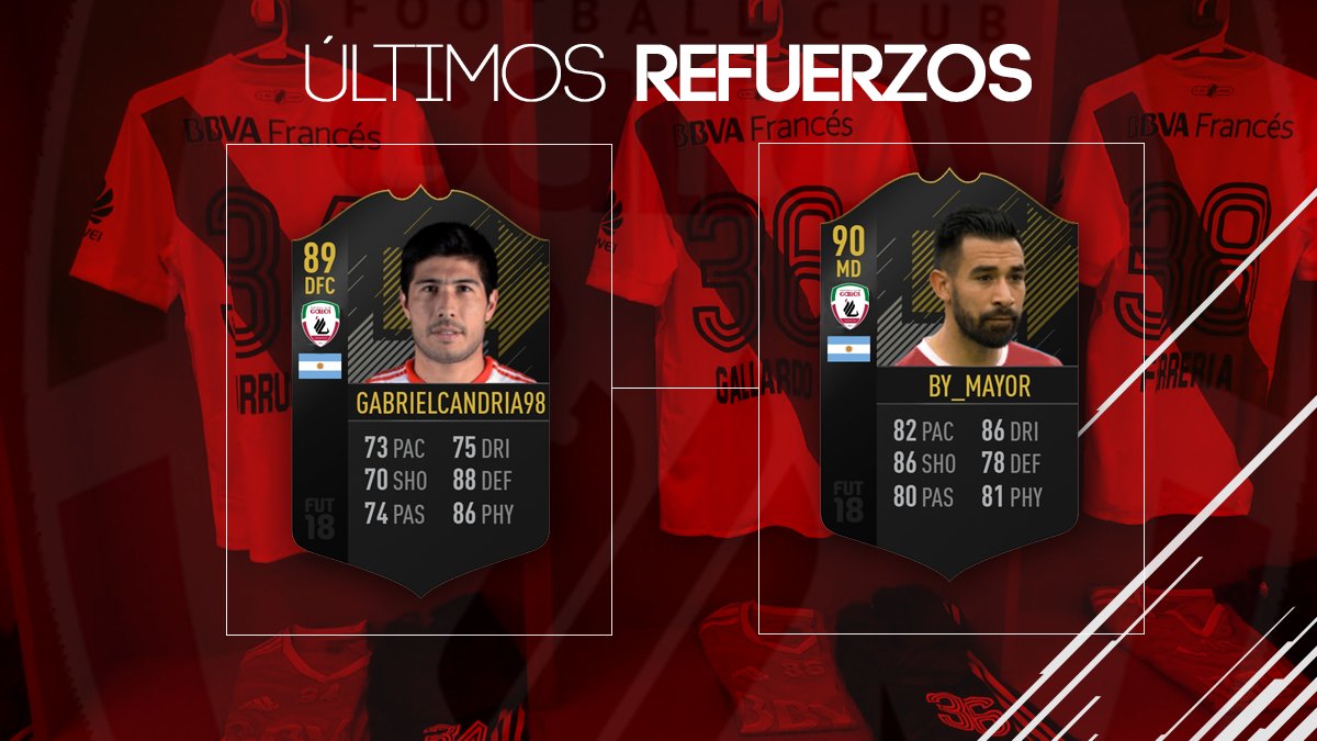 LosGallosARG's tweet image. 💰 #FichajesGallos | Mitad de temporada.

👤 @GabyGallos (@PotreroClub1) 
Con un debut excelente en la victoria ante MvG, el jugador vuelve por novena? vez al club de sus amores.

👤 @ByMayor (Libre)
Para pelear un puesto en el mediocampo. Ya le tocó y demostró. 

🐔 ¡Suerte!