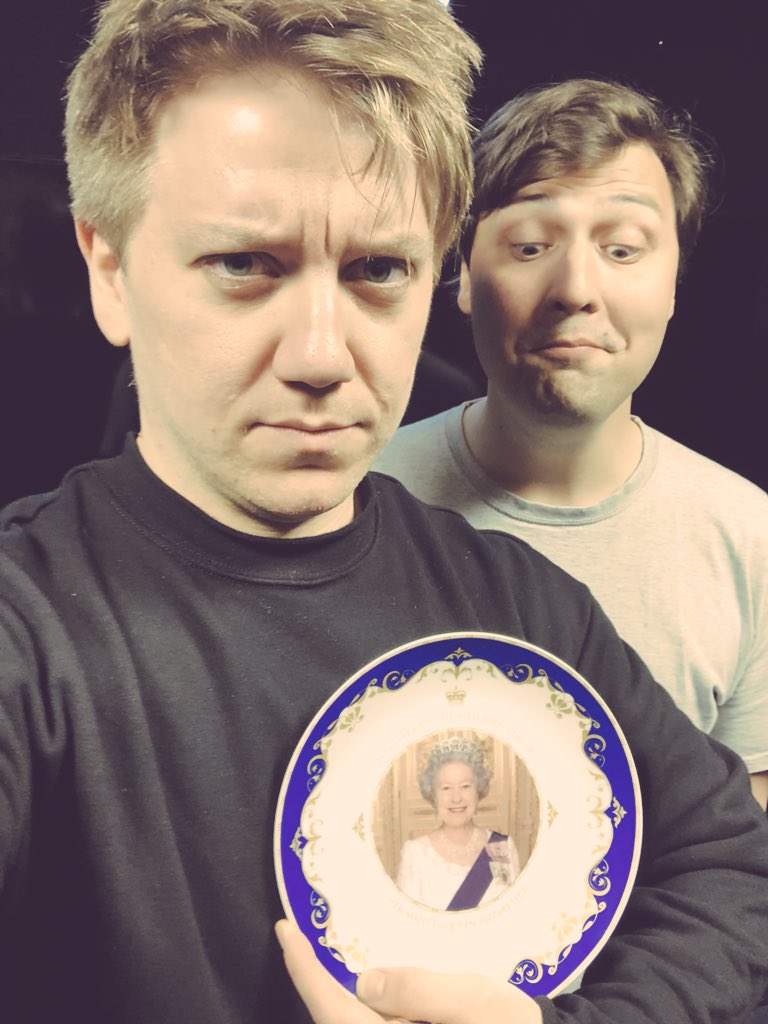 WindsorKnotPod's tweet photo. The final episode of The Windsor Knot has been recorded.

A very special guest was in attendance.

You can download it tomorrow.

Thanks x https://t.co/Q0tmY3Rkju