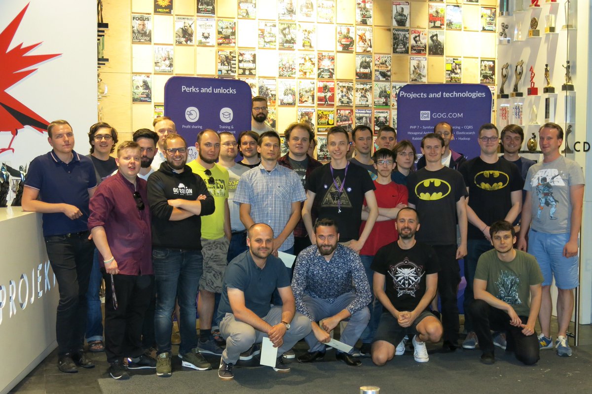 KondorGD's tweet photo. Hackathon at @GOGcom HQ, I made a project with friend about personal game collection database and won an internship :D Cannot wait. https://t.co/ewgATaxigy