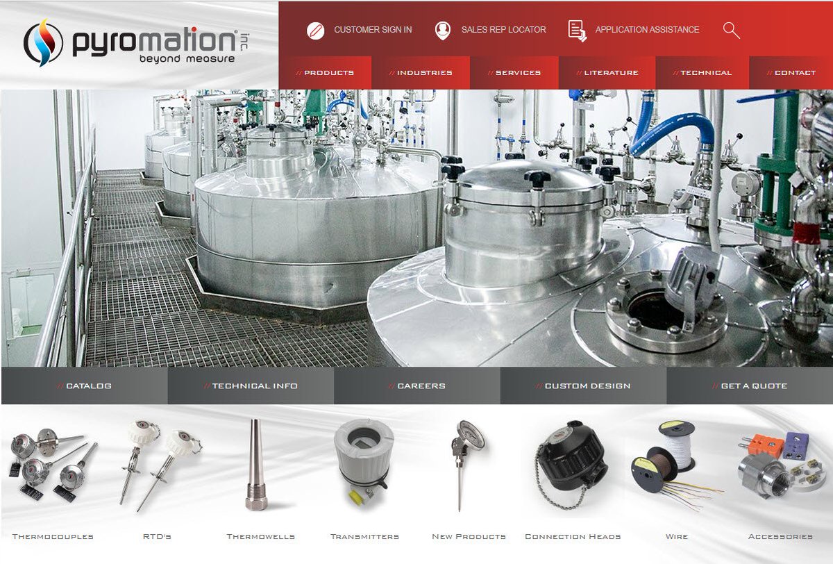 FinnConwayInc's tweet image. Fantastic Company & Great Website! @PyromationInc
pyromation.com
#RTD #Thermocouple #temperature #measure