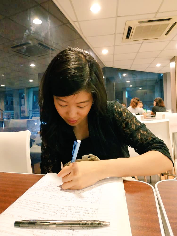 Lim Yi Wei 林怡威 on Twitter: "Writing speech at KFC 🙈 # ...