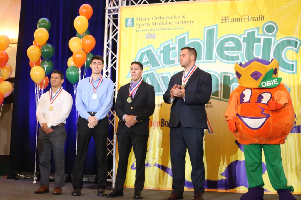 OrangeBowl's tweet photo. Congratulations to all of the high school scholar athletes from #MiamiDade and #Broward County! #AllMiami #AllBroward https://t.co/wSIPGnlb5b
