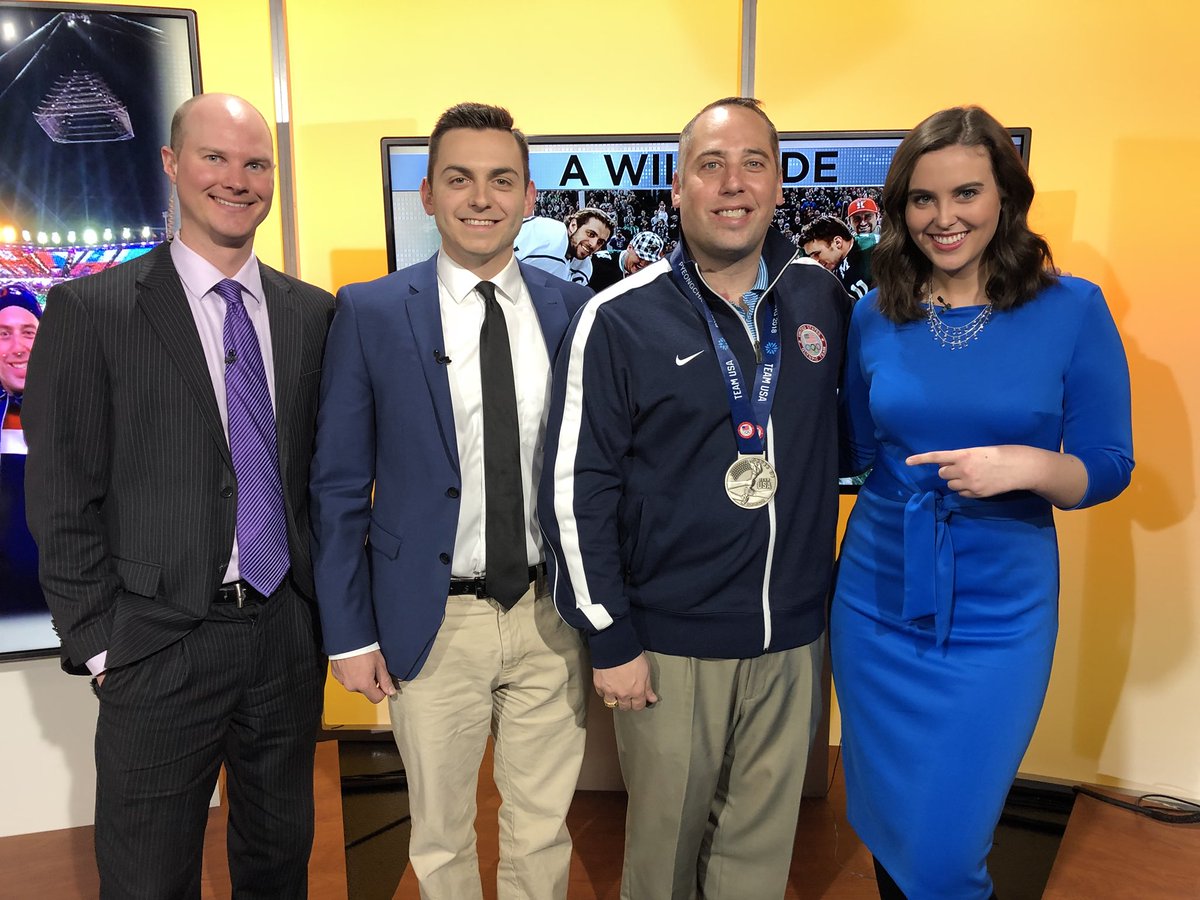 CoachPhill's tweet photo. I want to wish @mraimonditv the best of luck as he sets out on a new adventure. The coverage & support you gave us over the last yr & the Olympics was awesome! From everyone at @usacurl & @TeamShuster Thank You!! You will be missed! #Olympics #KBJR #Curling #GoodLuck @KBJR6news https://t.co/ERyfKfEi4U
