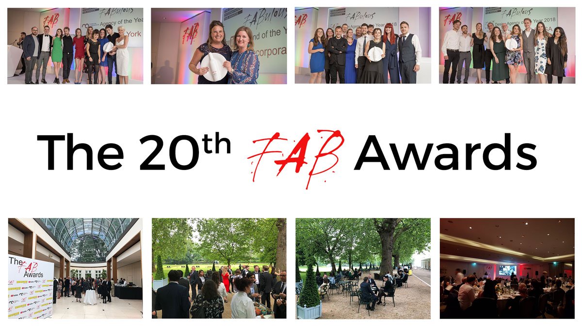 fabnewslive's tweet photo. .@TheFABAwards Mark their 20th Anniversary with a Day of #FABulous Celebrations https://t.co/bUp9TP3FMV @BBDONY @MarsGlobal @Design_Bridge @TurnerDuckworth #Food #Beverage #Marketing #Design #Advertising #Innovation #FABForm #fabawards2018 https://t.co/Bv1tzLZplb
