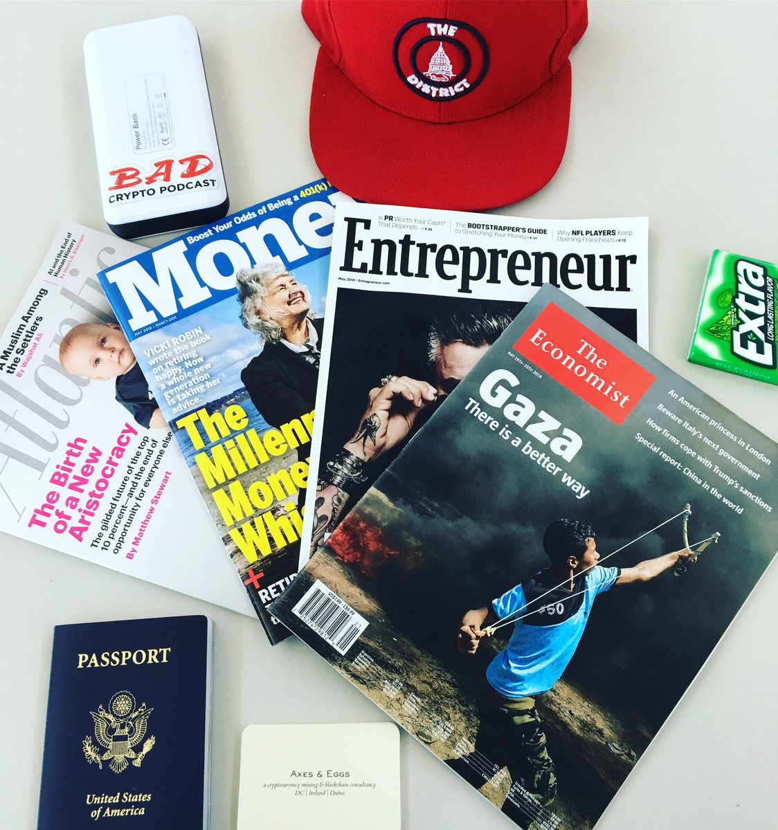 HustleFundBaby's tweet image. #StartUpBasics - how to prep for a 26 hour flight to #Cambodia @startupbasics (not visible are the 2 new @audible books) #BlockchainTravels #GlobalEntrepreneurship #StartUpLife  @Extra_Spear_Me @entrepreneur @moneymag  @theatlantic @theeconomist @BailiwickCrewDC