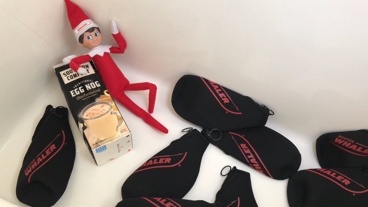 Boston_Whaler's tweet photo. Did you know? You should never drink and drive. Captain Elfie stopped in to remind everyone that having a sober Captain is a requirement to staying safe on the water. #safeboatweek #whalerlife https://t.co/JOqh3mOMc8