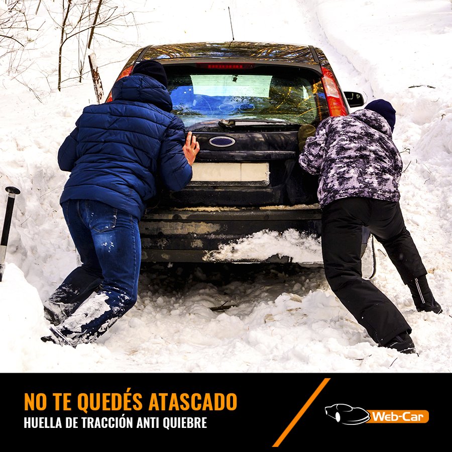 webcaroficial's tweet photo. Hombre prevenido vale por dos!
Recupera fácil y rápido tu vehículo atascado en la nieve, barro y arena con esta increible huella de tracción 

►https://t.co/aTzqR76Zb1 https://t.co/NDn0nt3i6e
