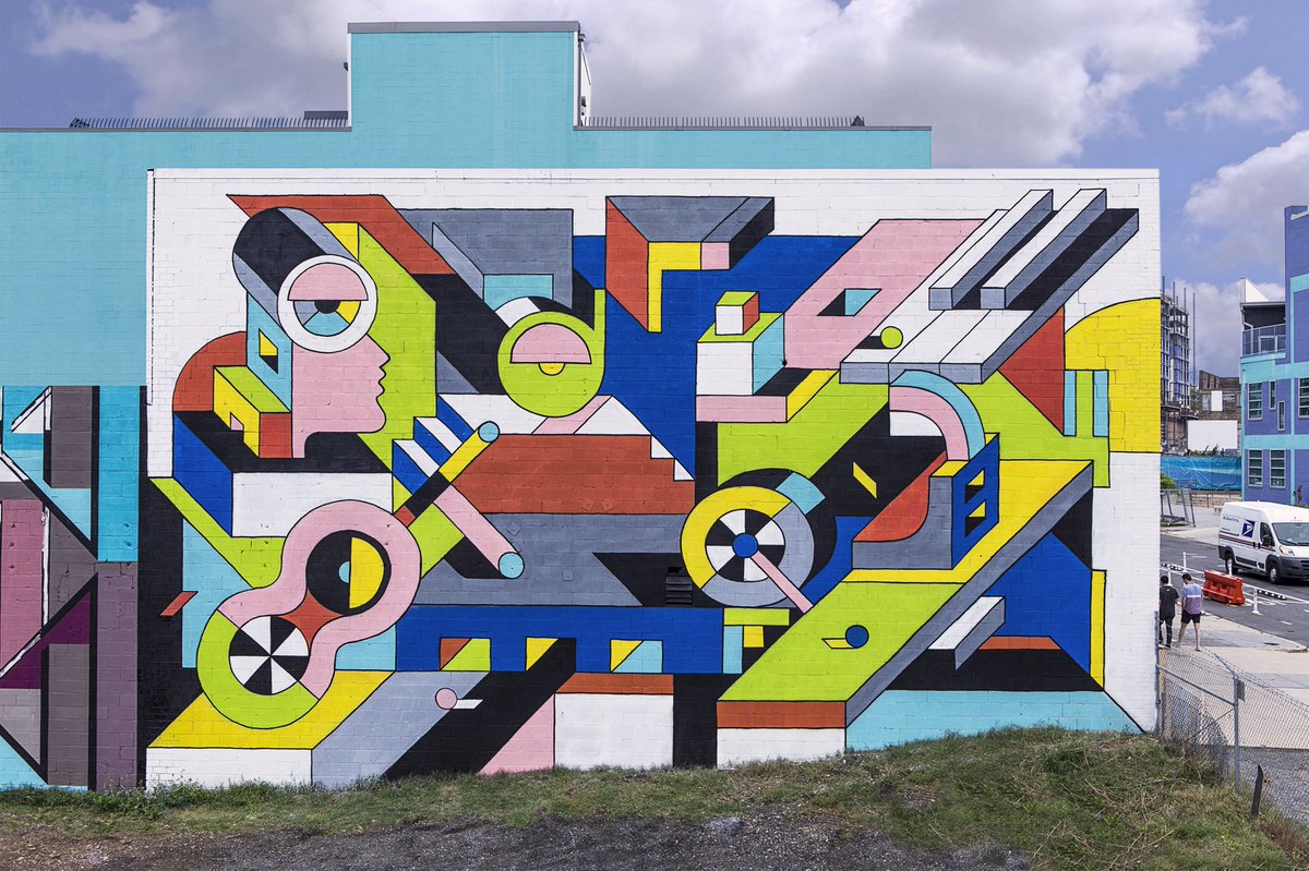 dcwallsfestival's tweet photo. Finished #mural by @JohanMoorman for #powwowdc 2018 near the intersection of M St. NE &amp; 4th St. NE. in #WashingtonDC .• Pic = @iansmash and @buwj111 • #johanmoorman @powwowworldwide @NoMaBID #streetart #murals https://t.co/OE0g8Alixw