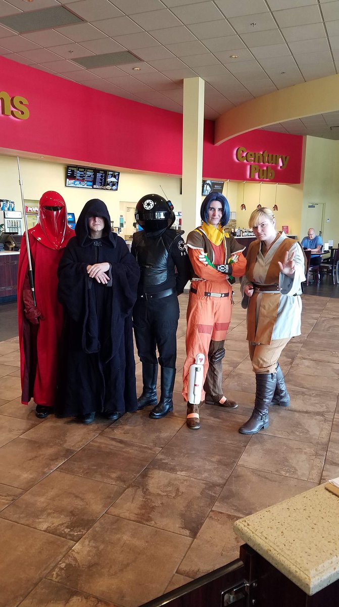 501stStarkiller's tweet photo. Last nights screening was a blast. We hope to see you tonight for #SoloAStarWarsStory
#Solo #501stSKG #501stLegion #ghostbase https://t.co/zaPS4qScEm